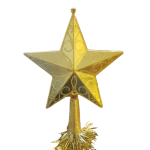 Foldable Pop-Up Christmas Tree with free Star Topper-Gold 1.2M - Image 8