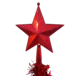 Foldable Pop-Up Christmas Tree with free Star Topper-Red 1.2M - Image 2