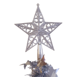 Foldable Pop-Up Christmas Tree with free Star Topper-Silver 1.8M - Image 2