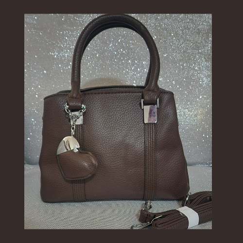 Bag with with Heart keychain